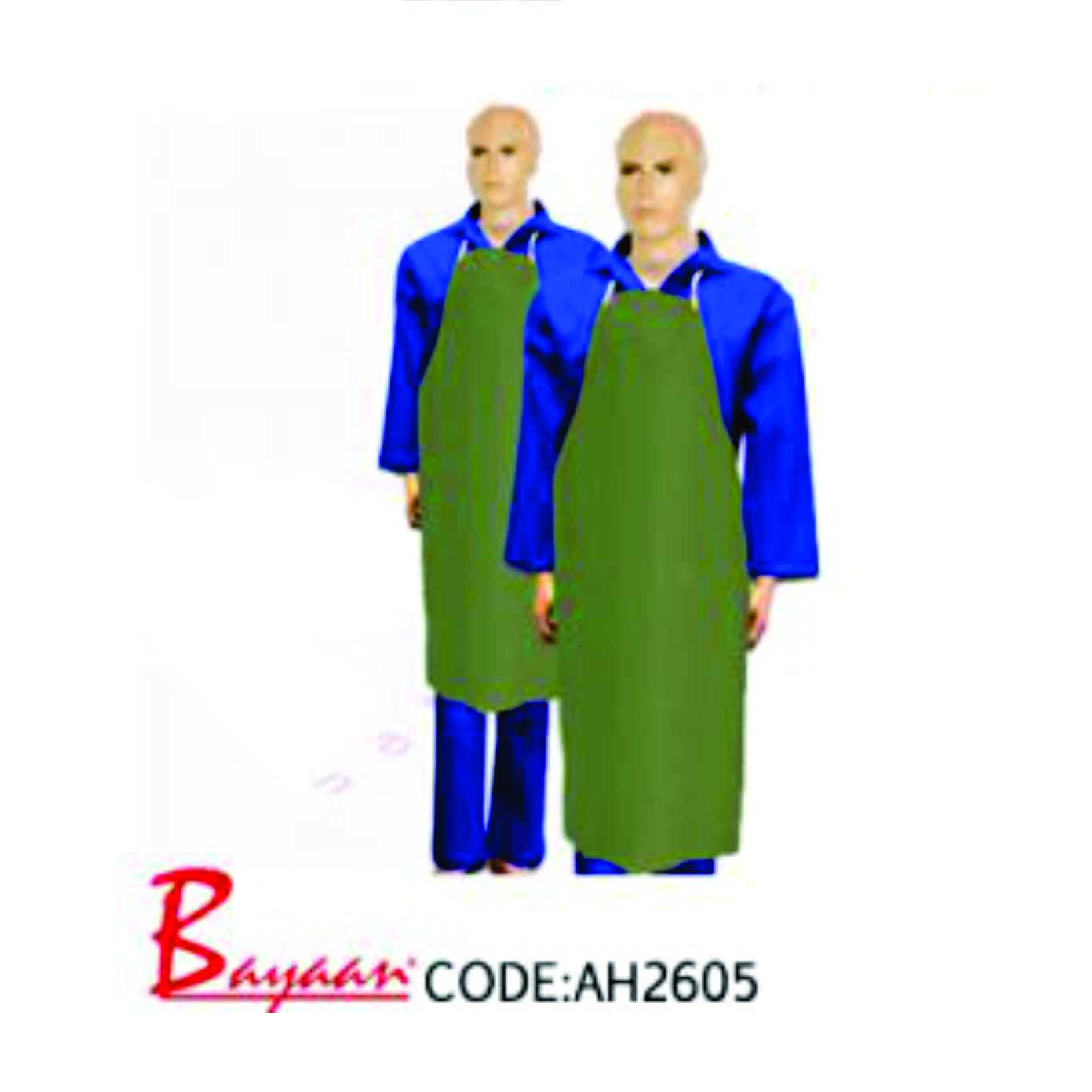 Green Heavy Duty Aprons 450g – BAYAAN SAFETY WORLD